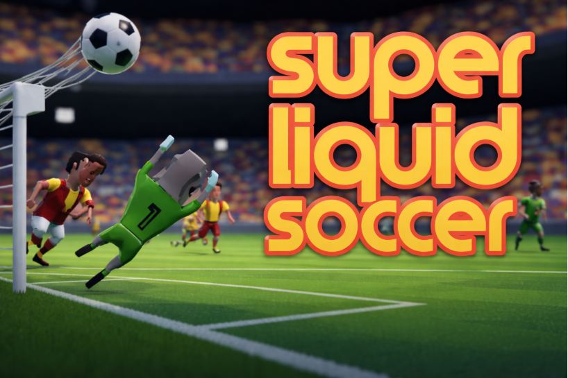 Super Liquid Soccer — free browser soccer game cover art